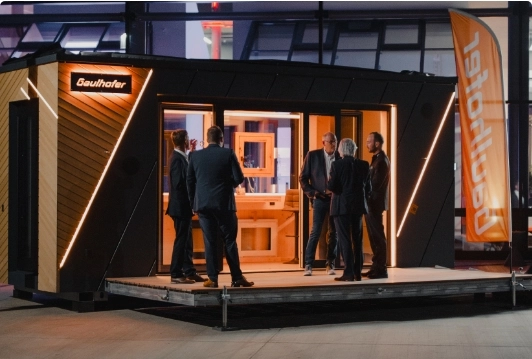 Das Gaulhofer Showmodul beim NEXT Level Event in Melle bei Solarlux