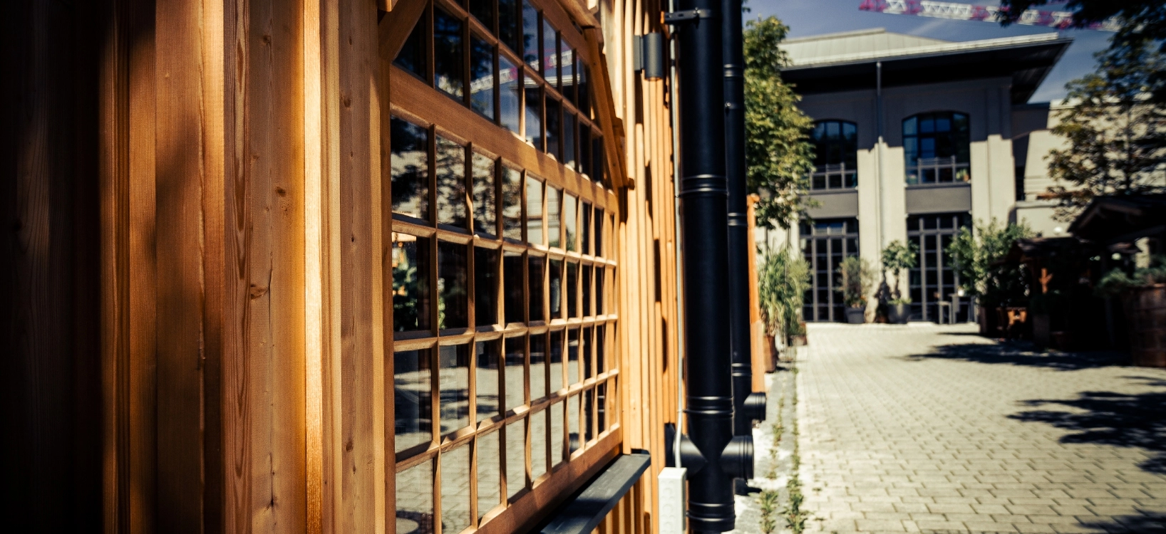 Aussenansicht Paulaner Nockherberg Gibelfenster