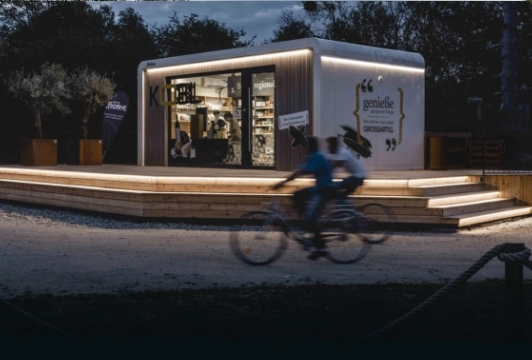 Kobl in Ried mobiles Shopsystem von LibertydotHome