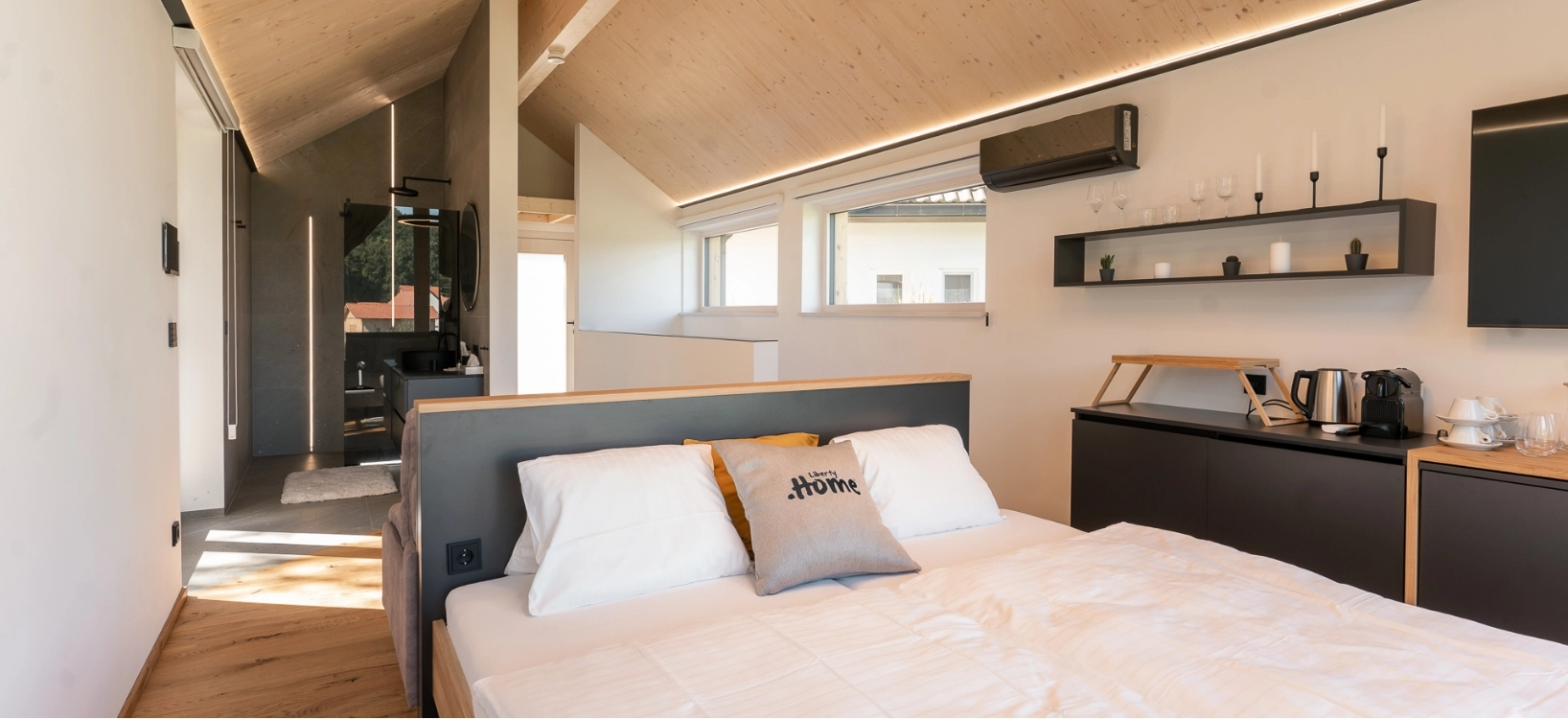 Chalet 5 Innenraum - Obergeschoss